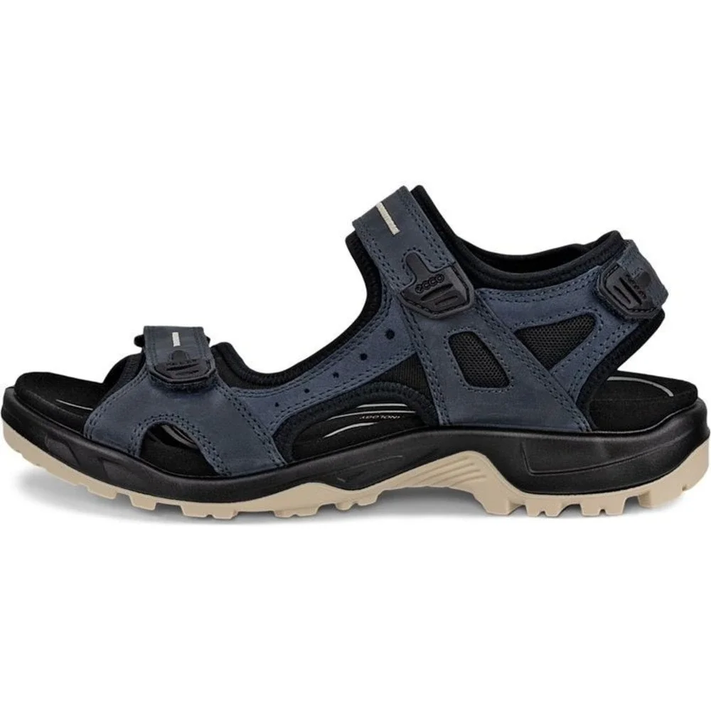 Mens EU 44 US 10 - 10.5 ECCO Offroad Yucatan Dark Grey Hiking Walking Sandal